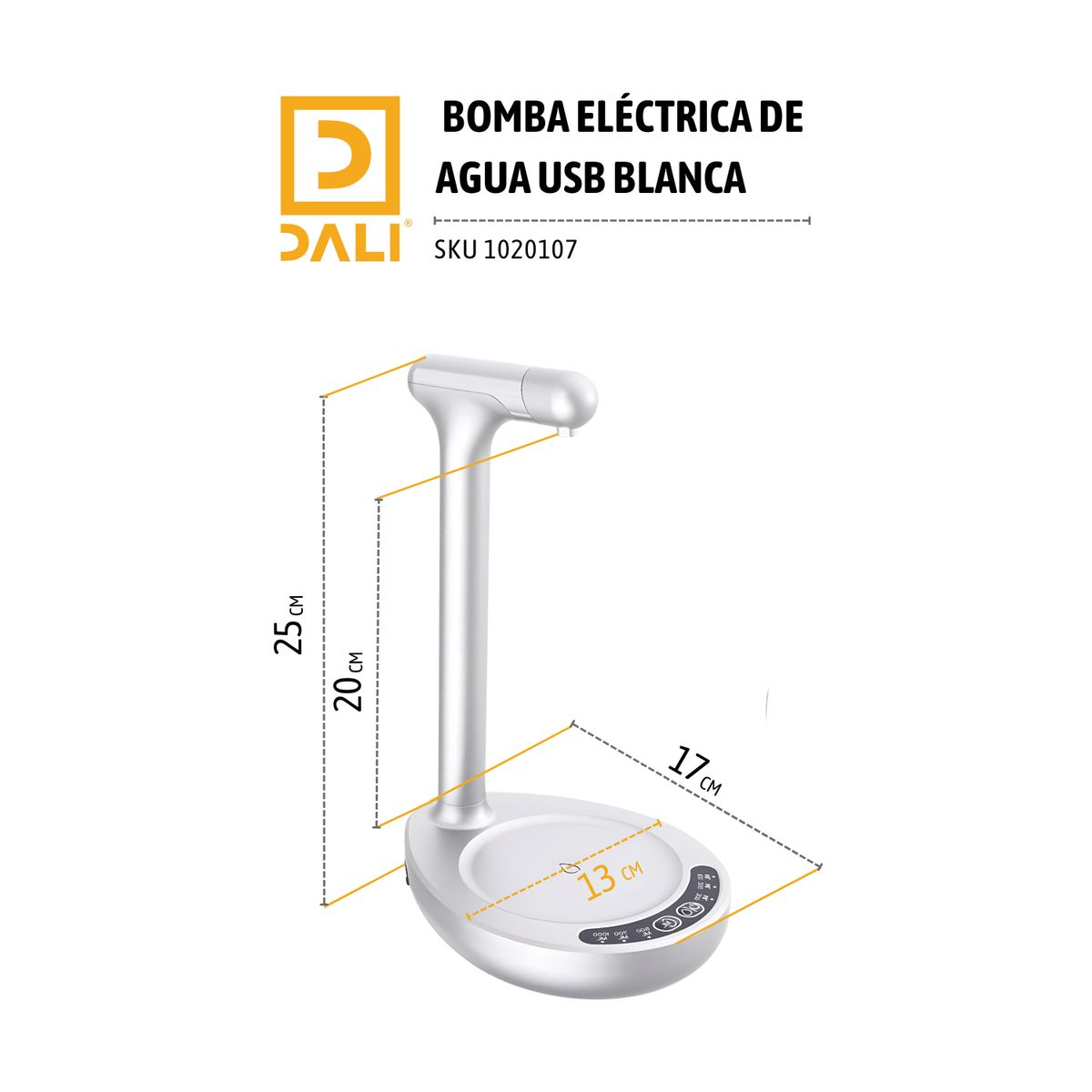 DALI - Bomba Usb Blanca