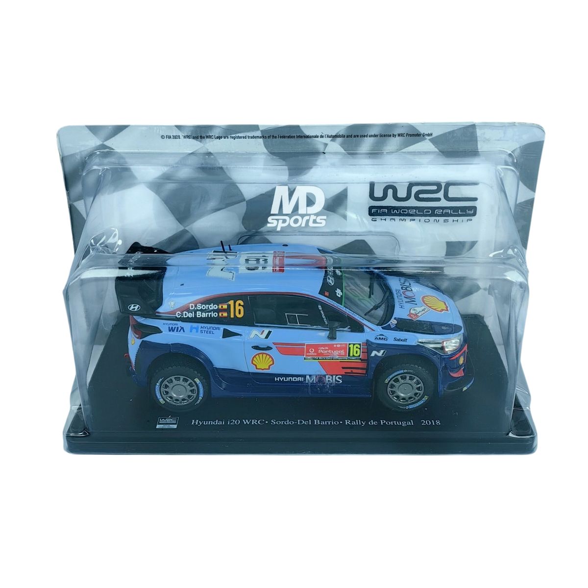 RALLY - Auto Rally Hyundai i20 Coupe WRC Portugal 2018 #16 D.Sordo – C.Del Barrio Edicola 1:24
