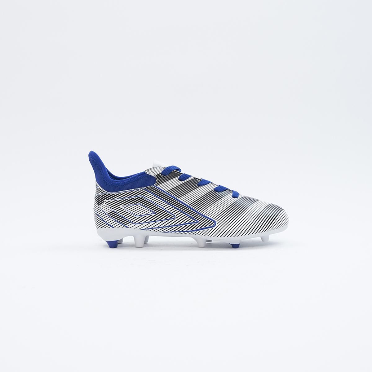 UMBRO - Zapatilla Fútbol Umbro Veloce LT III FG Niños Blanco/Gris