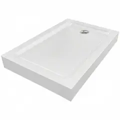 JOYTEK - Receptáculo para Ducha Rectangular Blanco 120x80x14 cm