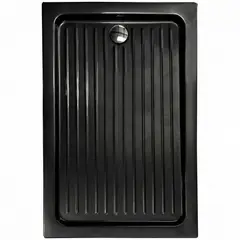 JOYTEK - Receptáculo para Ducha Rectangular Negro 120x80x13 cm