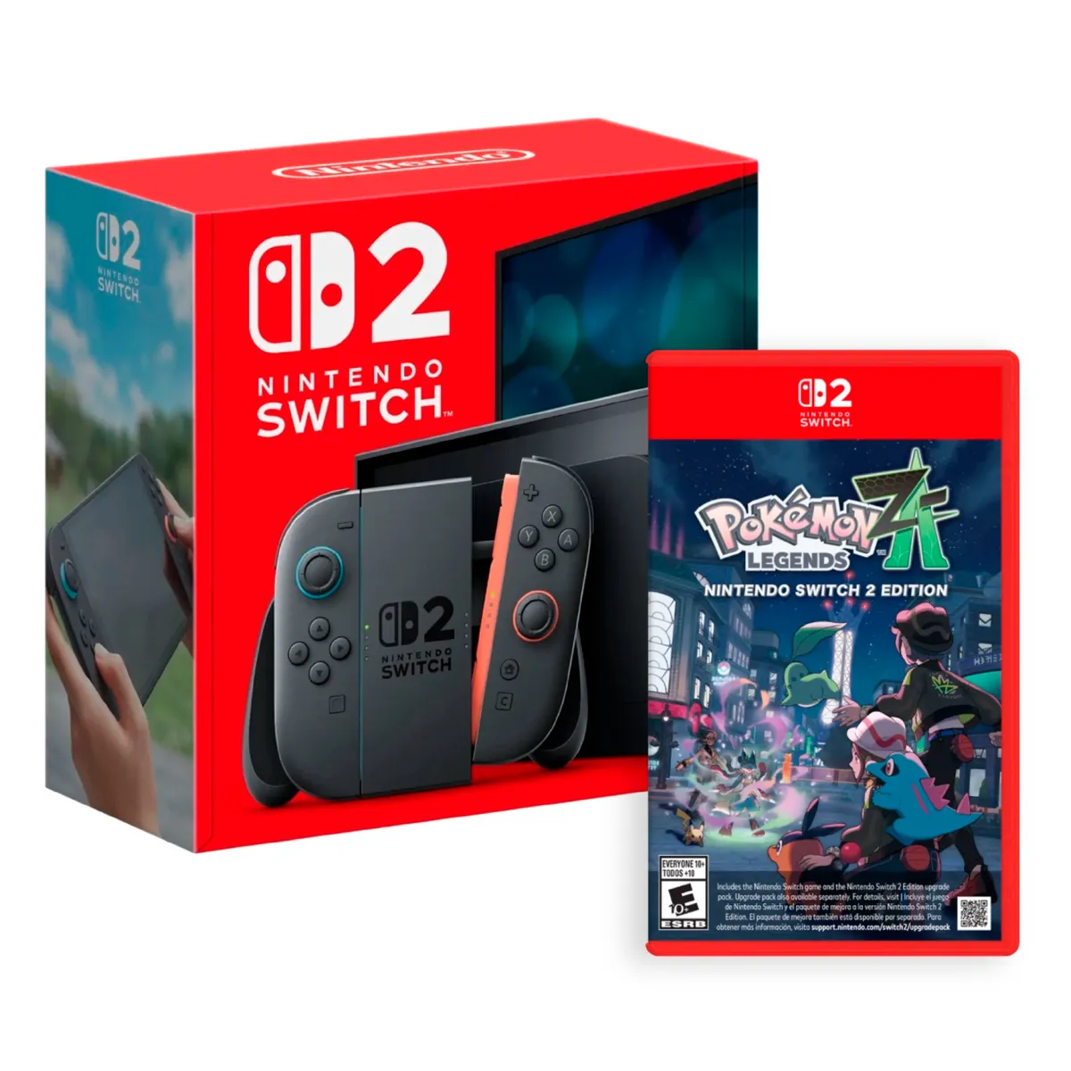 NINTENDO - Pack Consola Nintendo Switch 2 + juego Pokémon Legends: Z-A