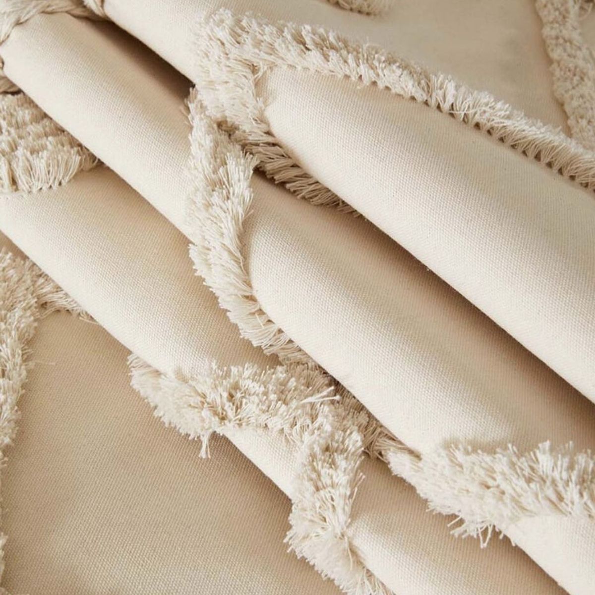 GENERICO - SET DE PIECERA MAS 2 FUNDAS MODELO CHENILL