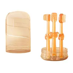 GENERICO - Set Cepillo Dental Bebé Suave Con Estuche Recién Nacido