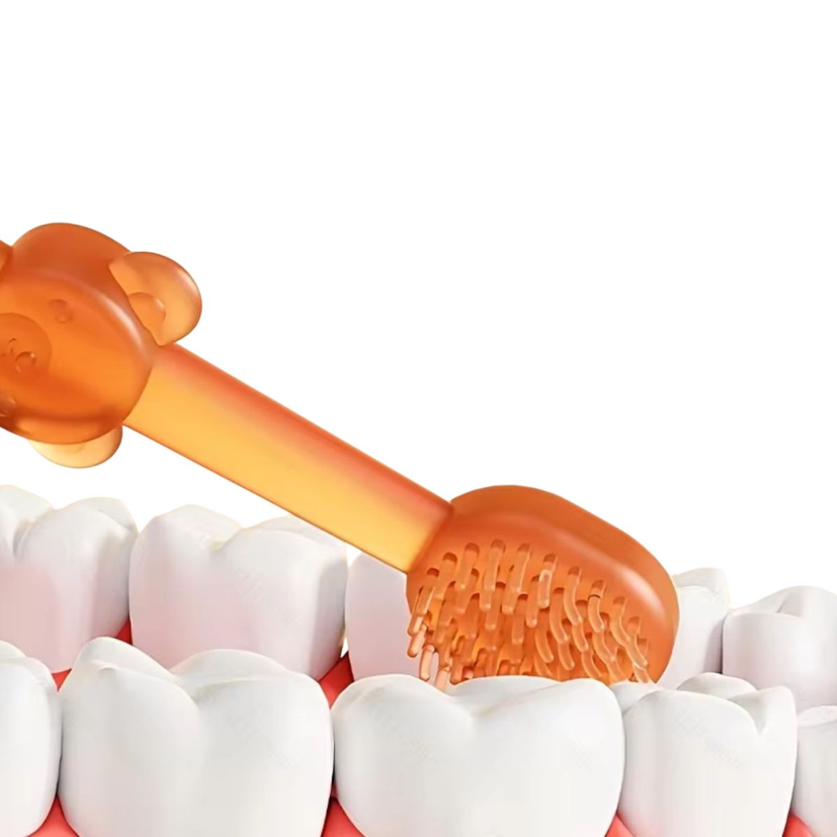 GENERICO - Set Cepillo Dental Bebé Suave Con Estuche Recién Nacido