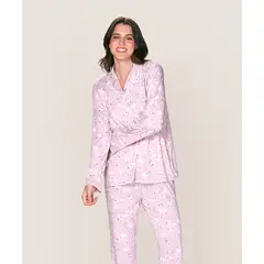 LADY GENNY - Pijama Estampada Abotonada