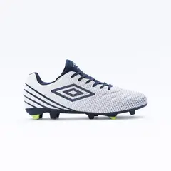 UMBRO - Zapatilla Fútbol Toccare IV FG Hombre Blanco/Azul