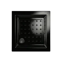 JOYTEK - Receptáculo para Ducha Cuadrado Negro 70x70x14 cm