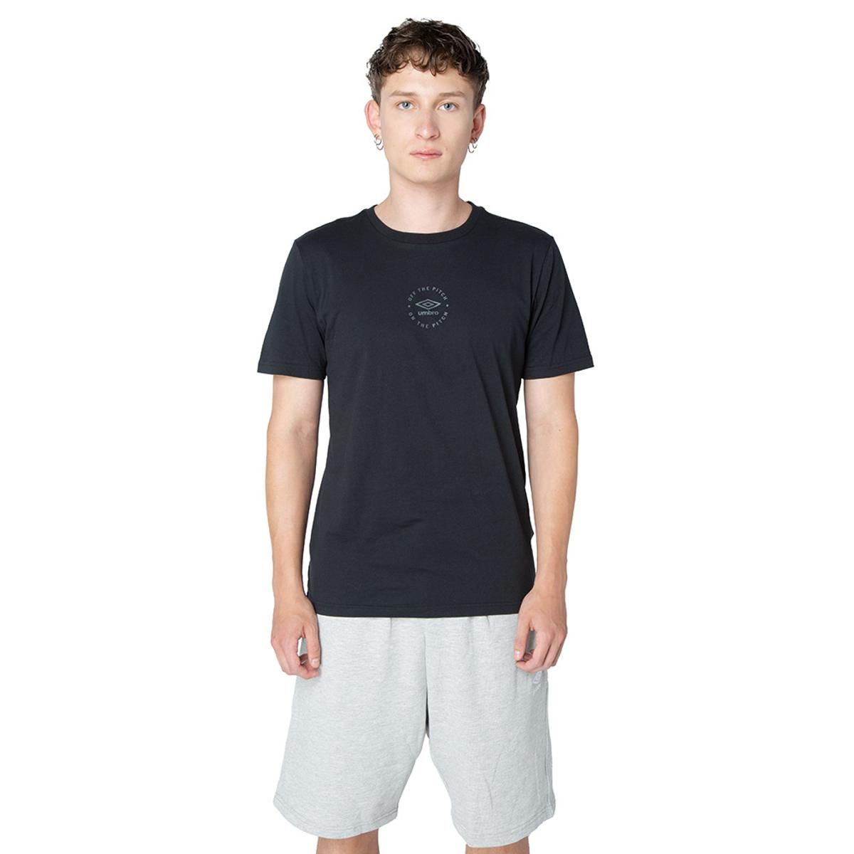 UMBRO - Polera Umbro Rlxd Tee Hombre Negro