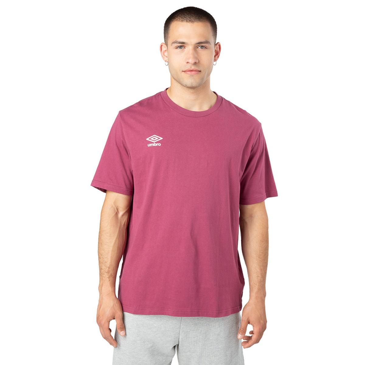 UMBRO - Polera Umbro Essentials Small Logo Hombre Rojo