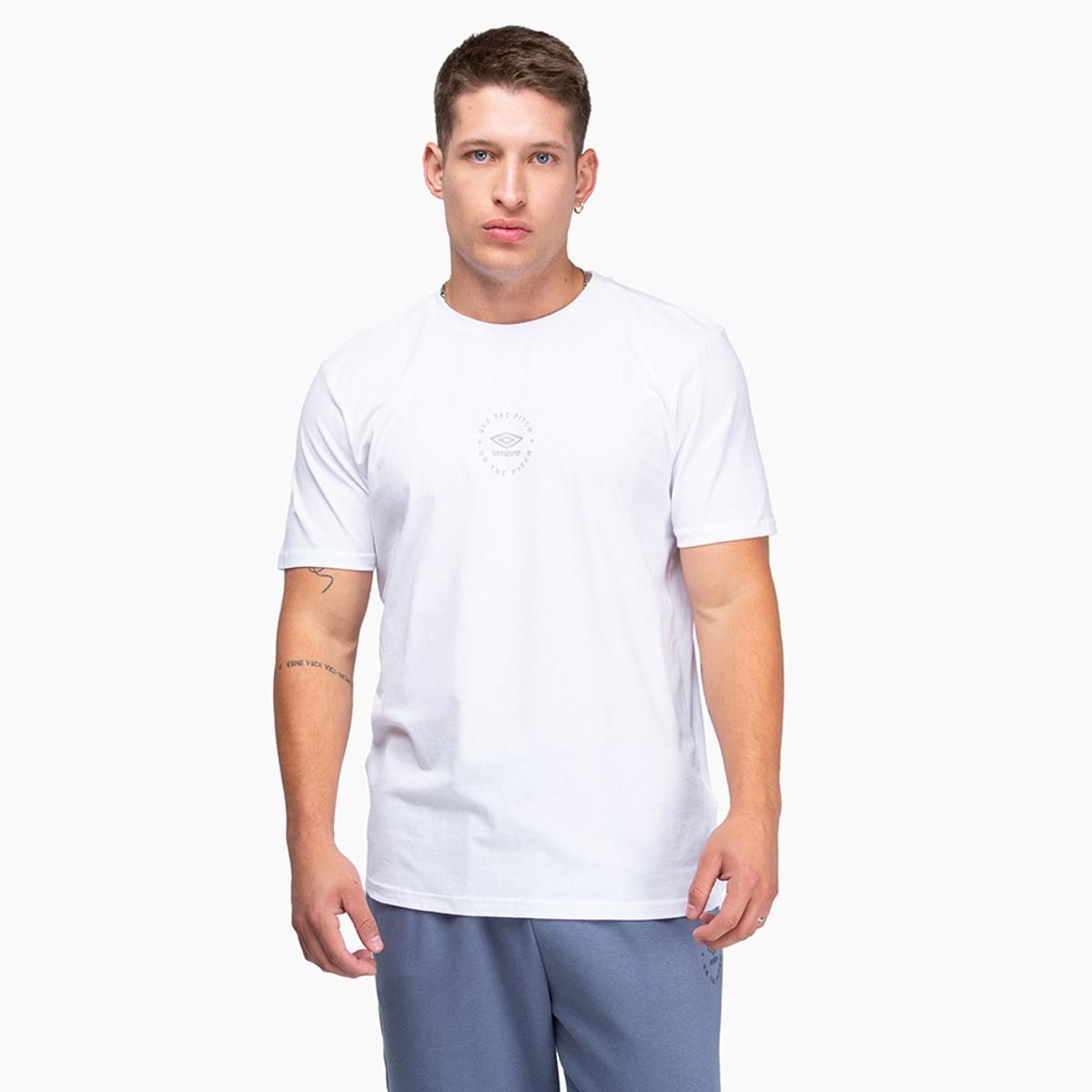 UMBRO - Polera Umbro Rlxd Tee Hombre Blanco