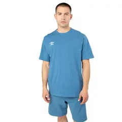 UMBRO - Polera Essentials Small Logo Hombre Azul