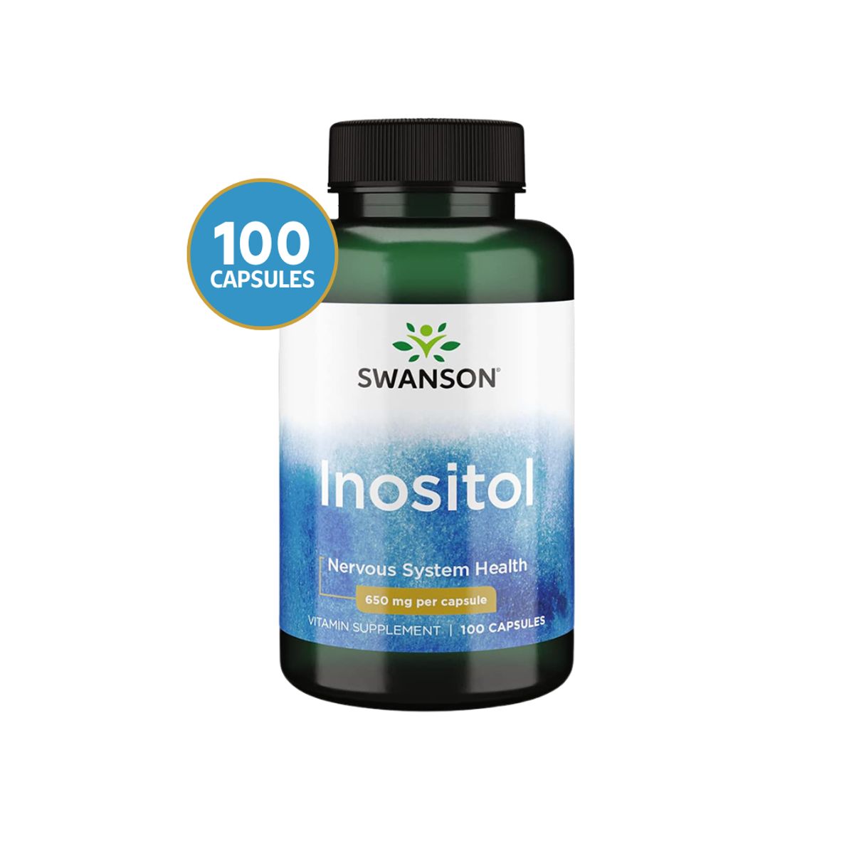 SWANSON - Inositol Swanson 650 mg 100 Capsulas