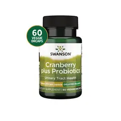 SWANSON - Cranberry Plus Probiotics 60 Capsulas