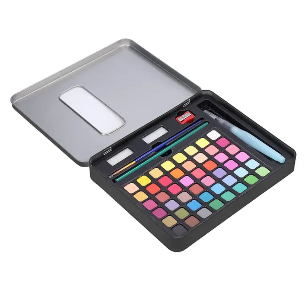 GENERICO - Kit Acuarelas Profesionales Pintura Acuarela Art 48 Colores