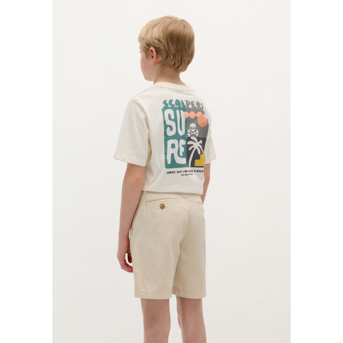 SCALPERS - BERMUDAS ALGODÓN LOGO