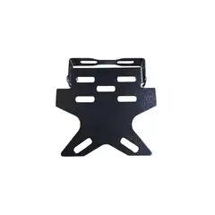 GENERICO - Porta Patentes Para Moto Regulable Y Universal
