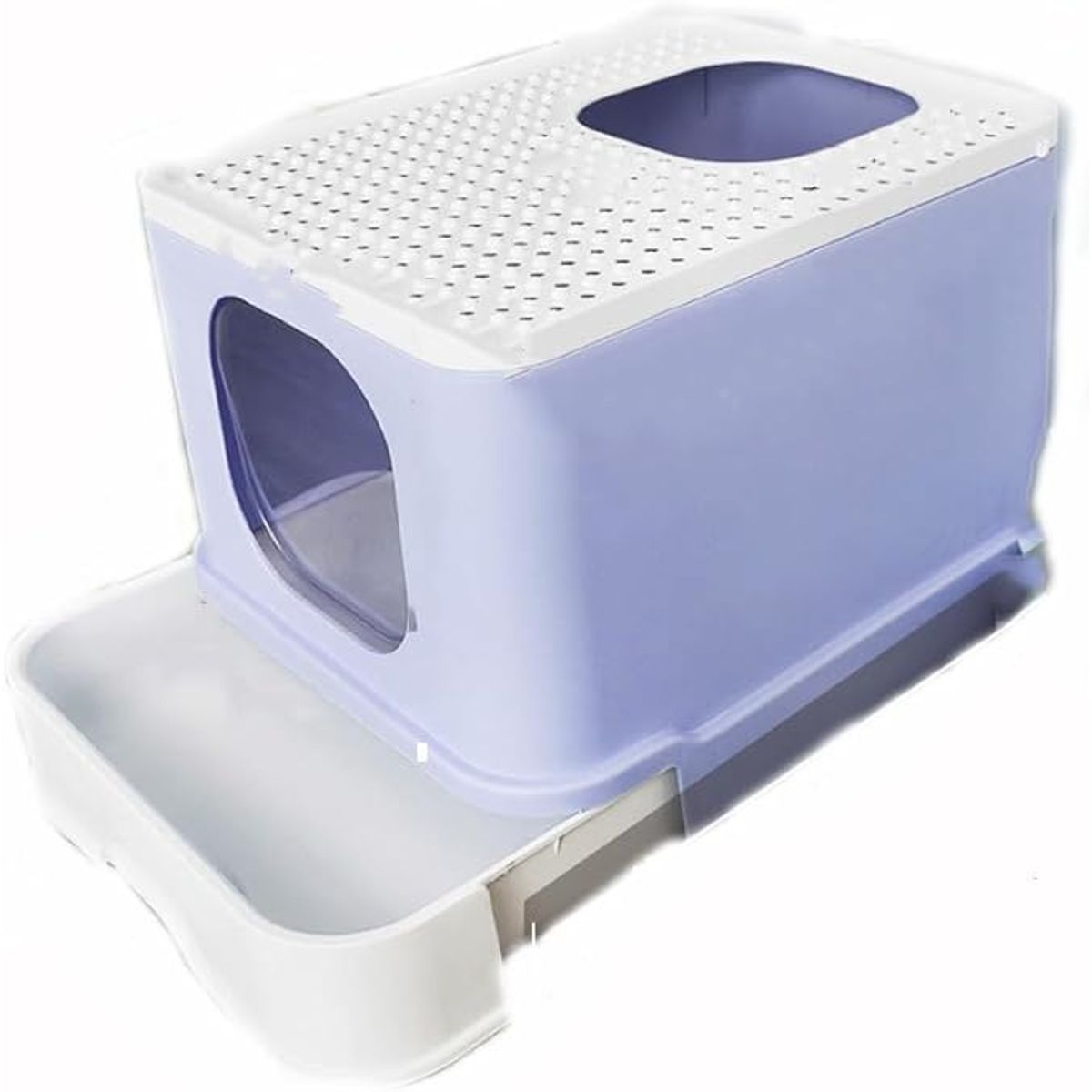 HOOPET - Arenero Anti-derrame Para Gatos Con Cajón Y Pala