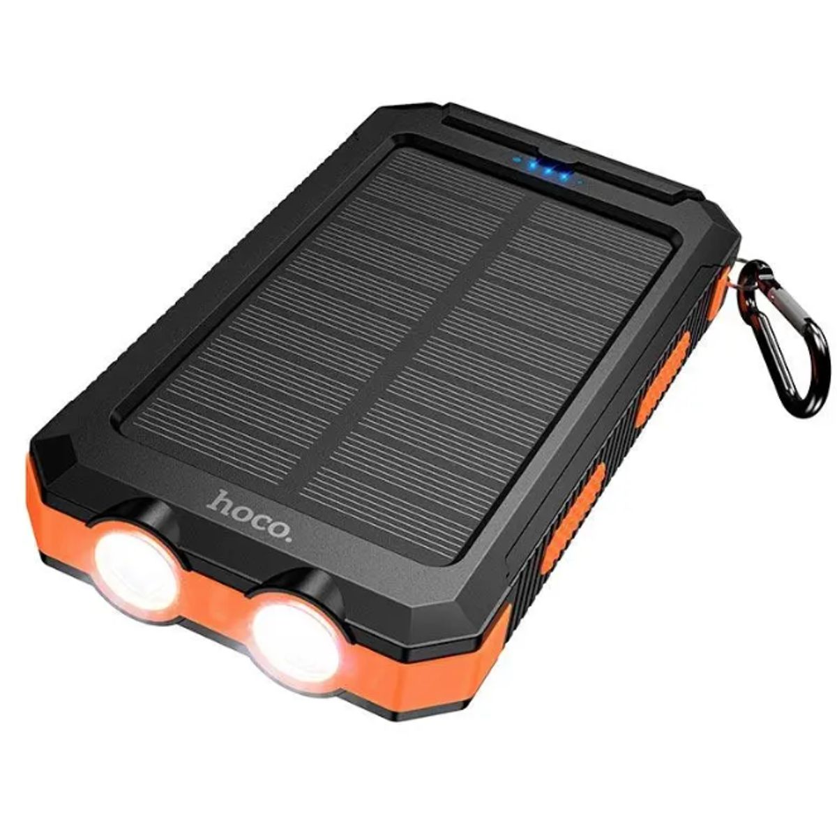 HOCO - Power Bank solar con linterna 8000mah Hoco J164