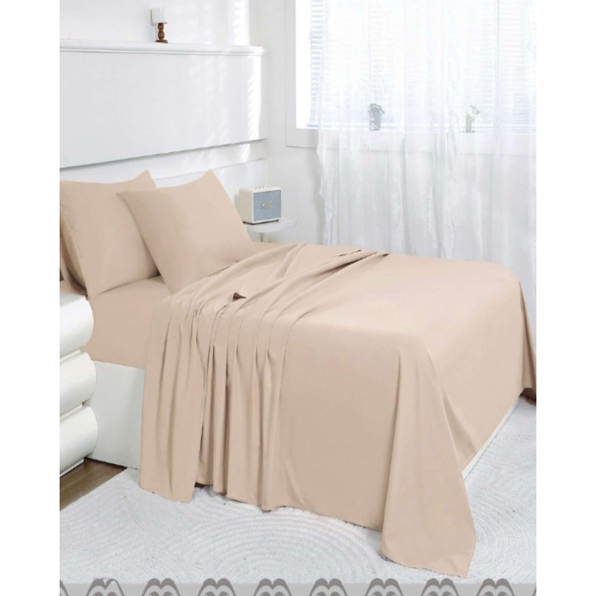 GENERICO - Juego de Sabanas de Verano Plaza y Media