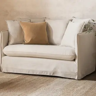 AMOBLE - Sofa Jacinta Beige 2025 140 Amoblé
