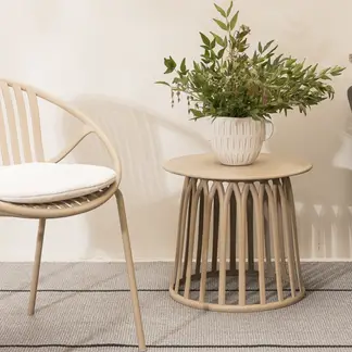 AMOBLE - Mesa Lateral Berta Caqui Amoblé