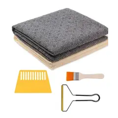 GENERICO - Tela Monje Tufting + Tela Antideslizante 2x15mts Accesorios
