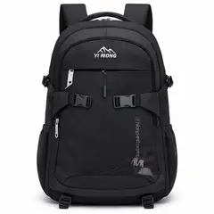 GENERICO - Mochila Outdoor 55L Impermeable Viaje Trekking Urbana Negro