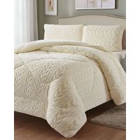 COBERTOR ELEGANTE DE INVIERNO CON CHIPORRO KING11