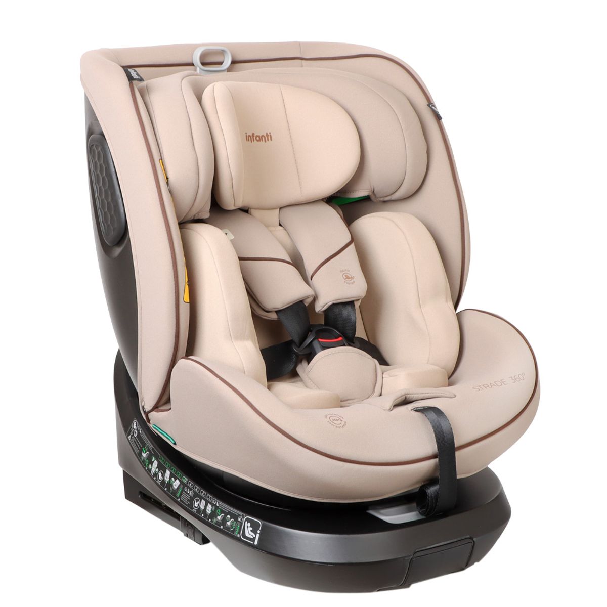 INFANTI - Silla Auto Convertible Strade 360° Beige Infanti