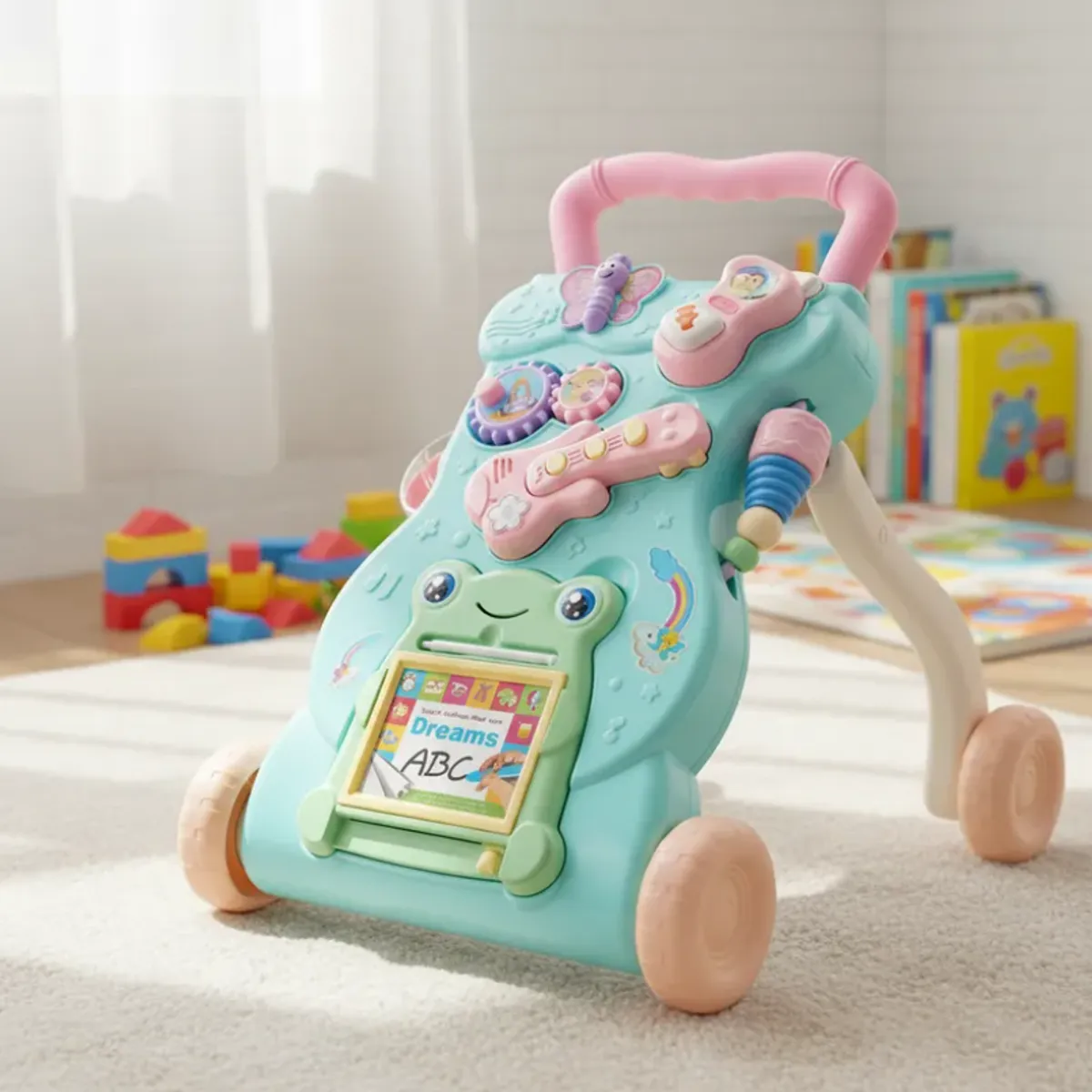 GENERICO - Caminador Andador Musical Interactivo Para Bebé Con Pizarra