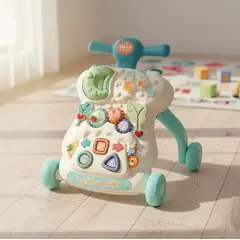 GENERICO - Caminador para Bebé 2 en 1 Centro de Actividades Musical