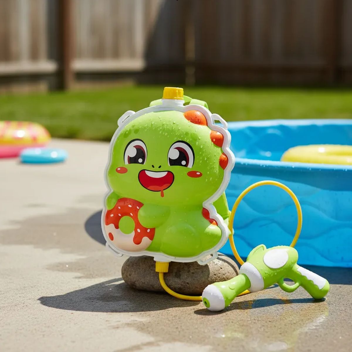 GENERICO - Pistola De Agua Mochila Dinosaurio Juguete Infantil