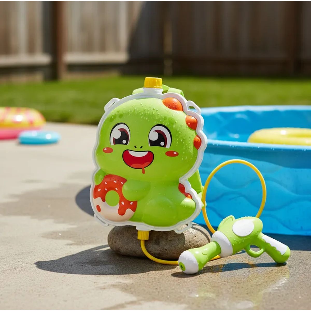 GENERICO - Pistola De Agua Mochila Dinosaurio Juguete Infantil