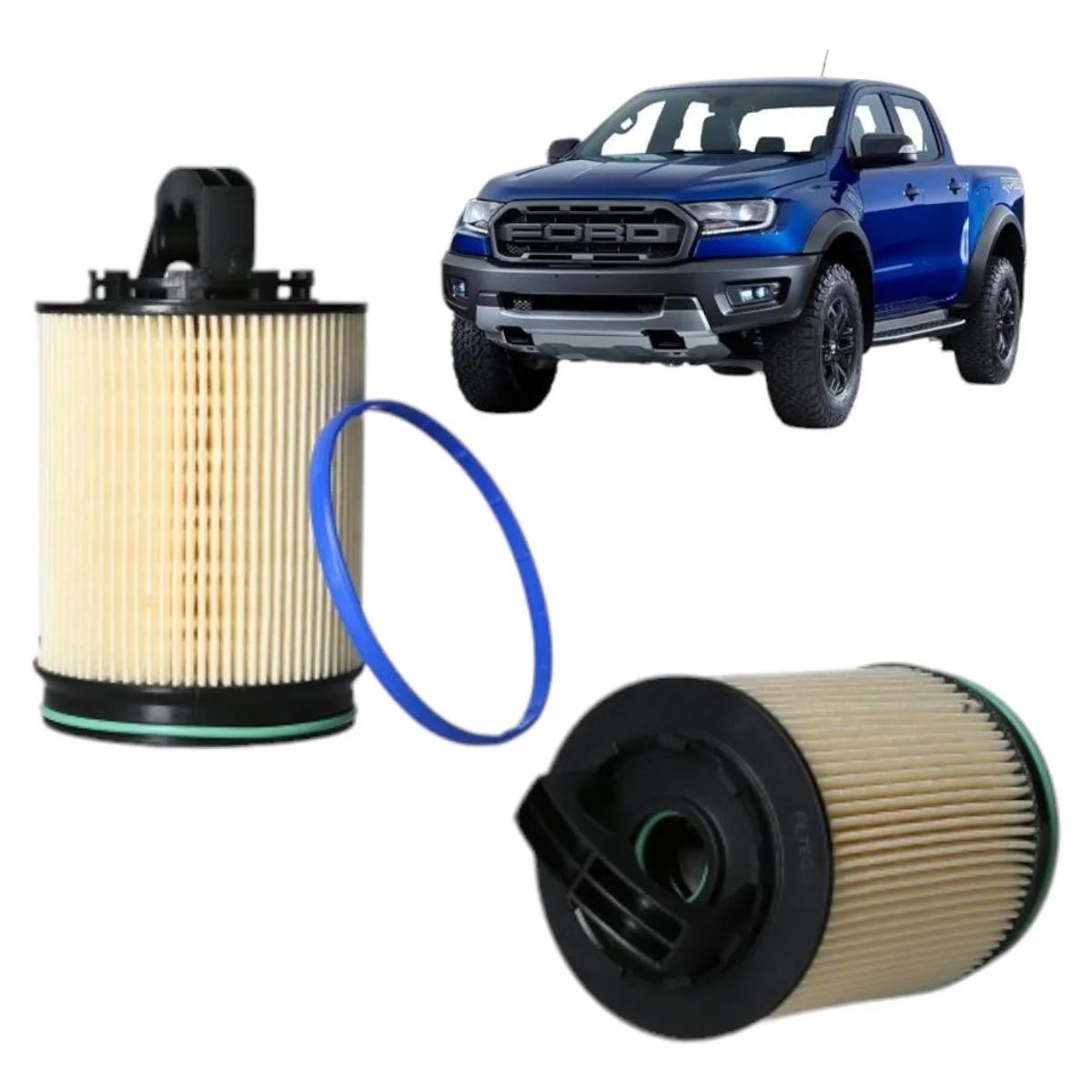 GENERICO - Filtro Petroleo Ford Ranger Raptor Bi-turbo 20cc 2020-2023