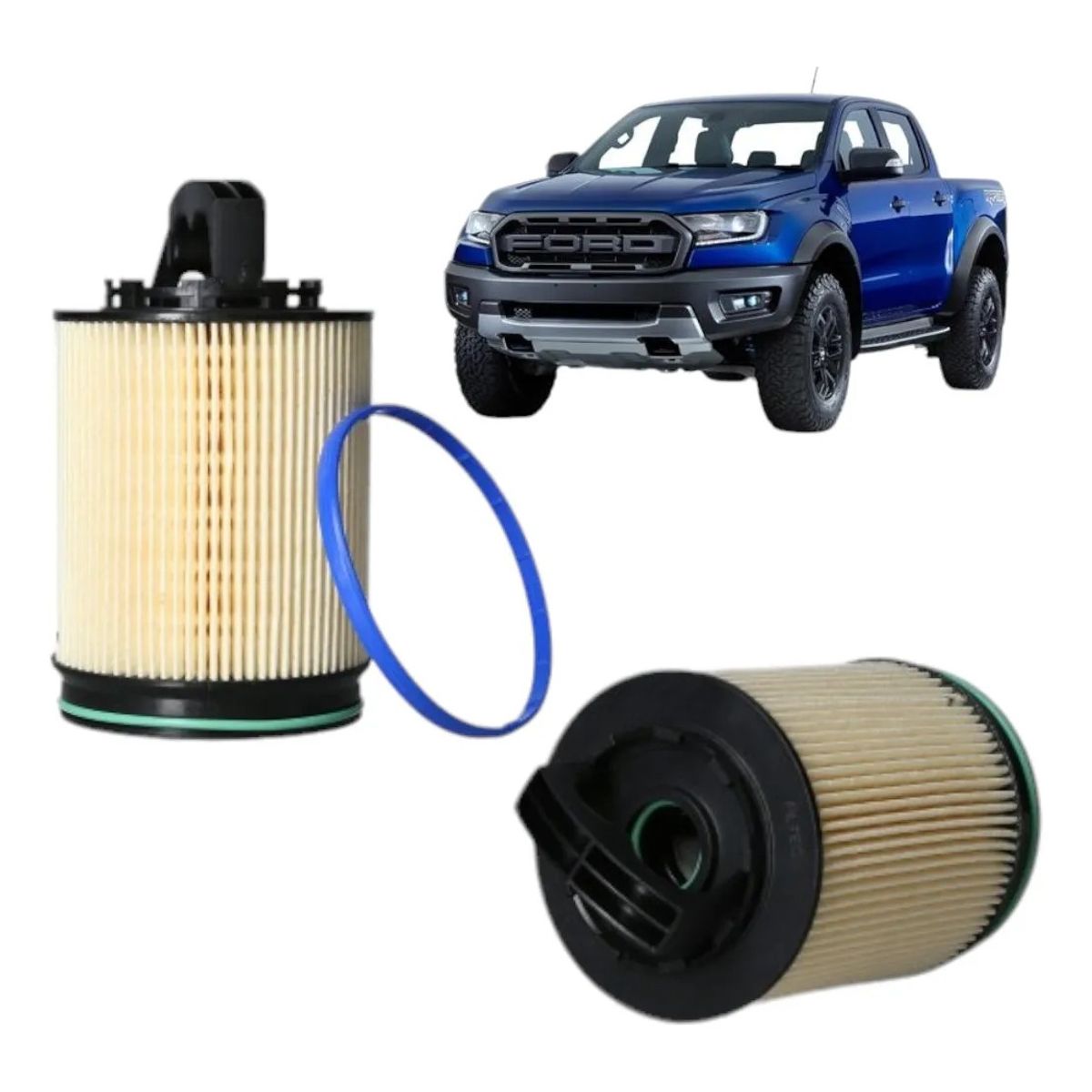 GENERICO - Filtro Petroleo Ford Ranger Raptor Bi-turbo 20cc 2020-2023