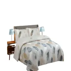 GENERICO - CUBRECAMA DE VERANO 2 PLAZAS 230x250cm D9