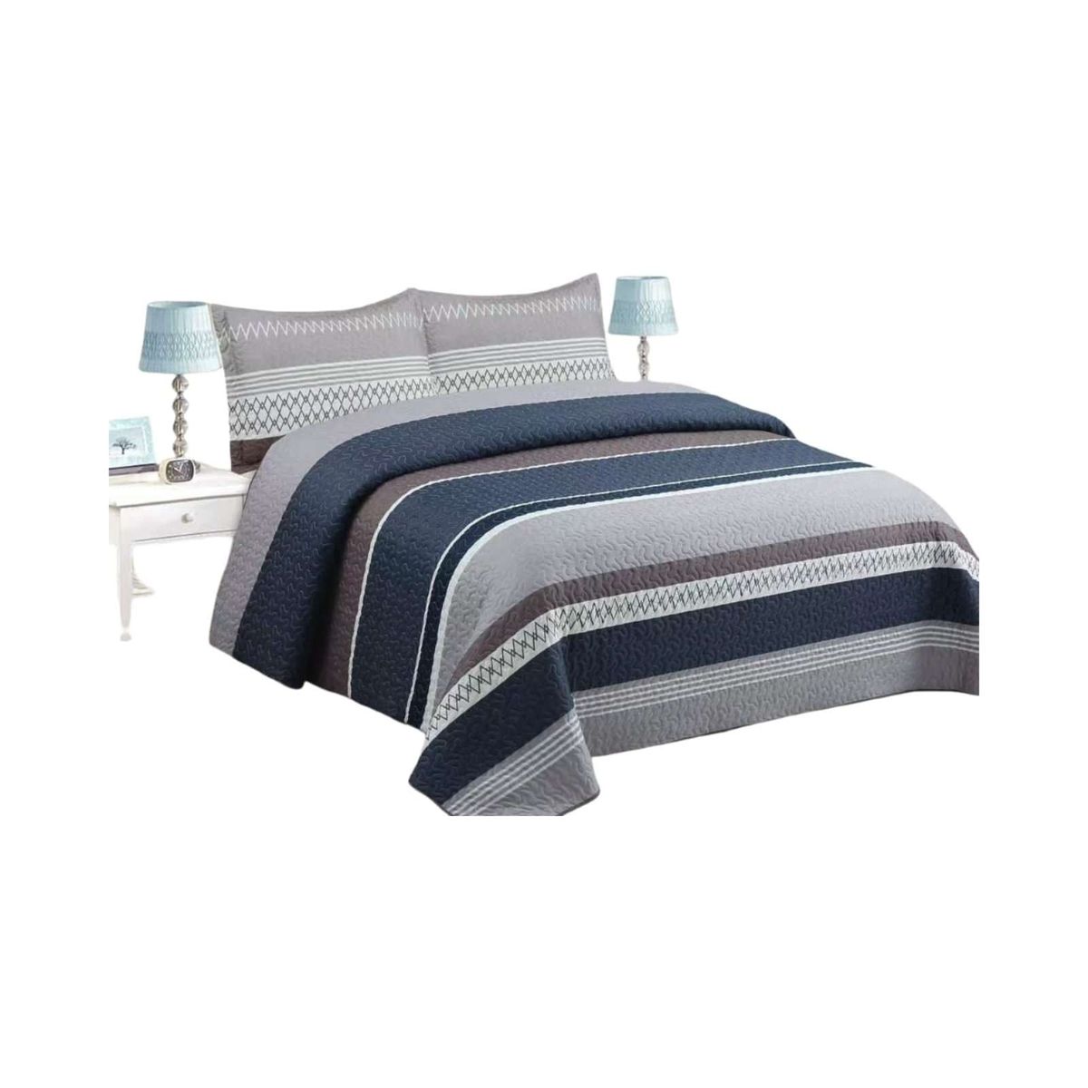 GENERICO - CUBRECAMA DE VERANO KING-SUPER KING 250x270cm