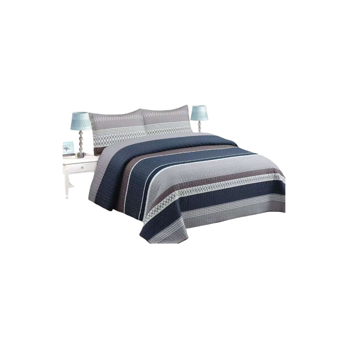 GENERICO - CUBRECAMA DE VERANO KING-SUPER KING 250x270cm