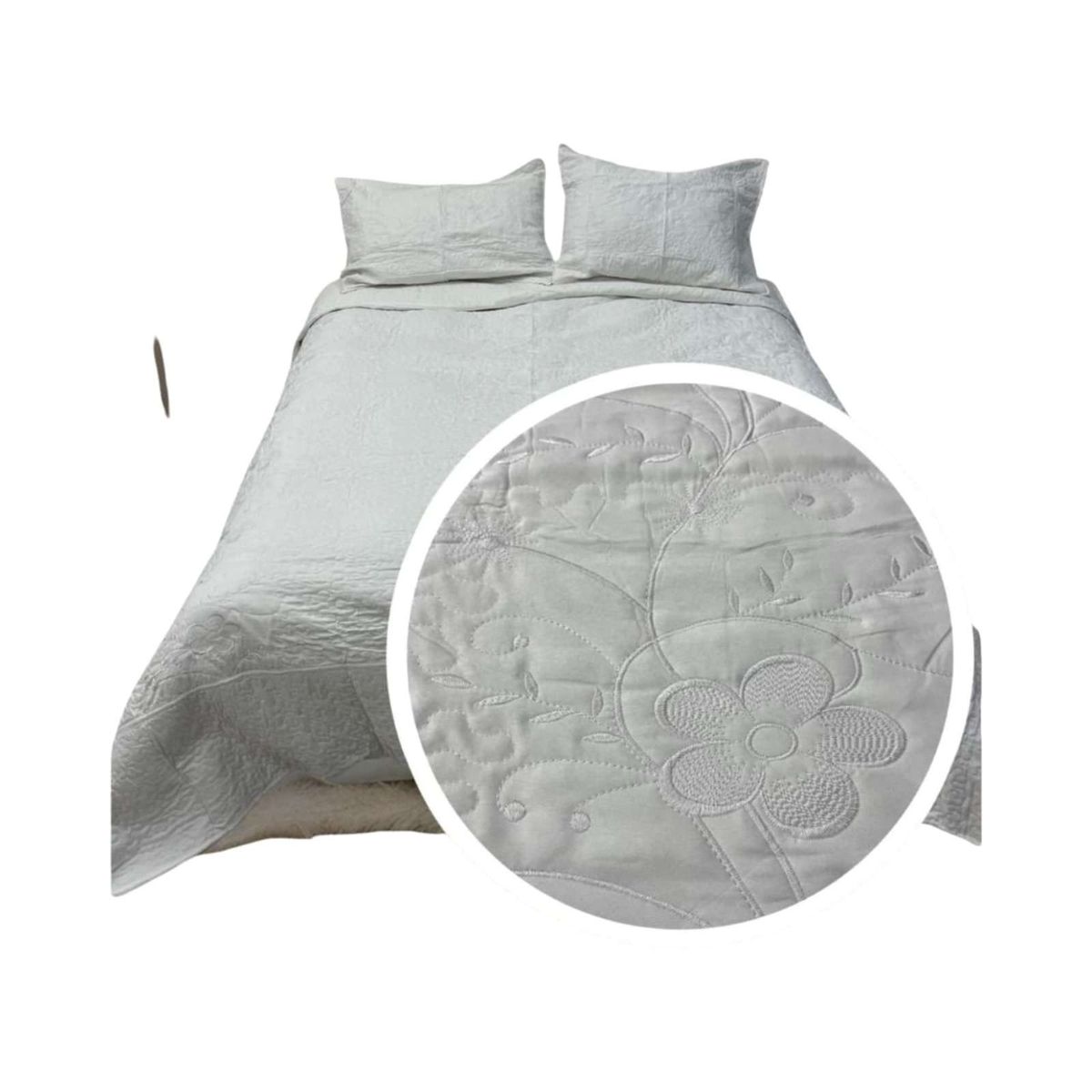 GENERICO - CUBRECAMA DE VERANO KING-SUPER KING 250x270cm_.