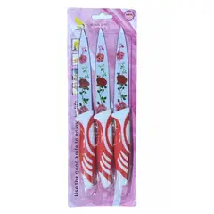 GENERICO - Set 3 Cuchillos Juego Cuchillos Cocina