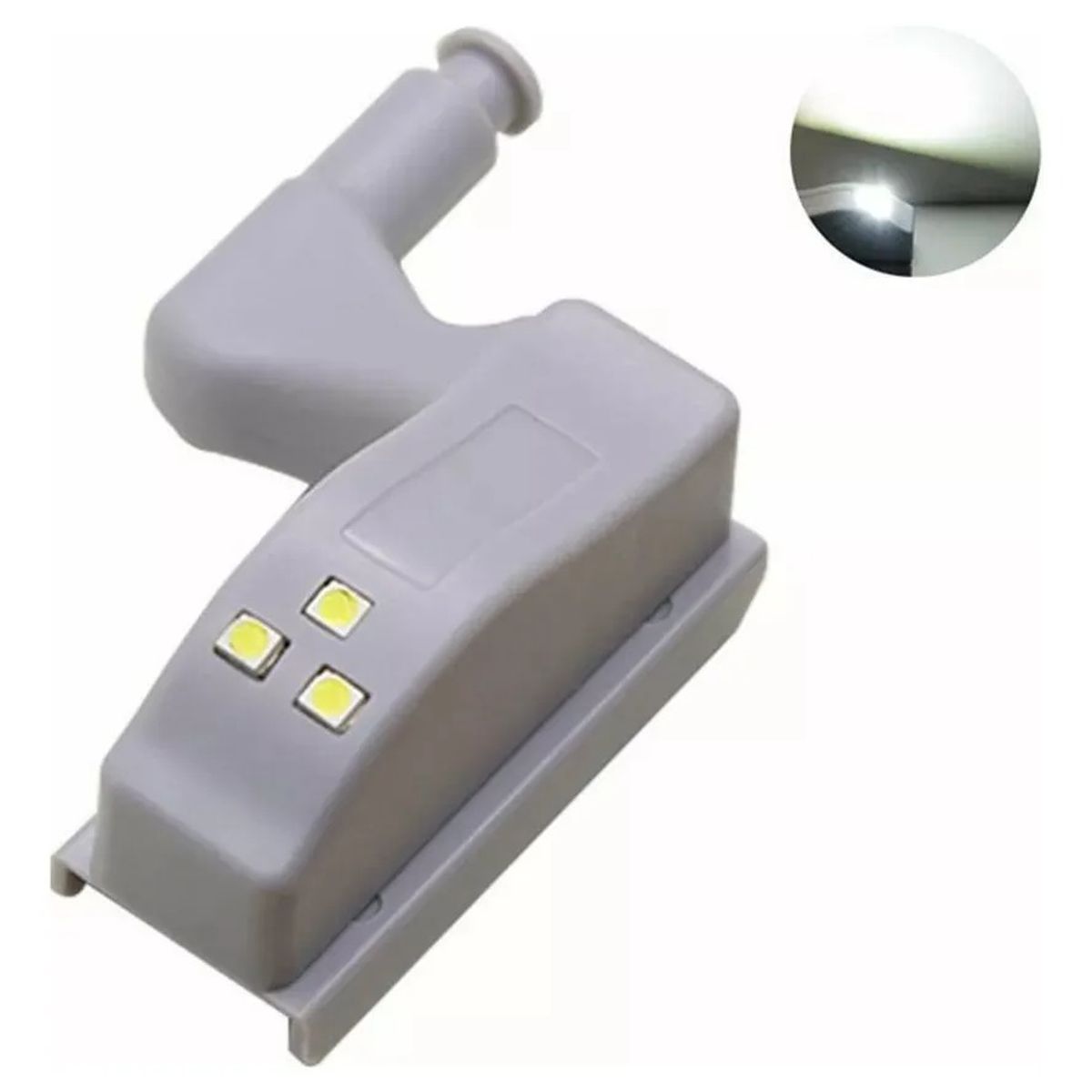 GENERICO - 5 Bisagras Luces Led Para Muebles De Cocina