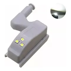 GENERICO - 5 Bisagras Luces Led Para Muebles De Cocina