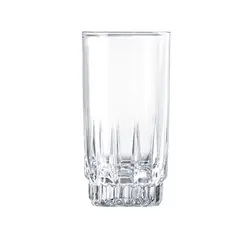 CRISTAR - Set 6 Vasos Vidrio Prisma