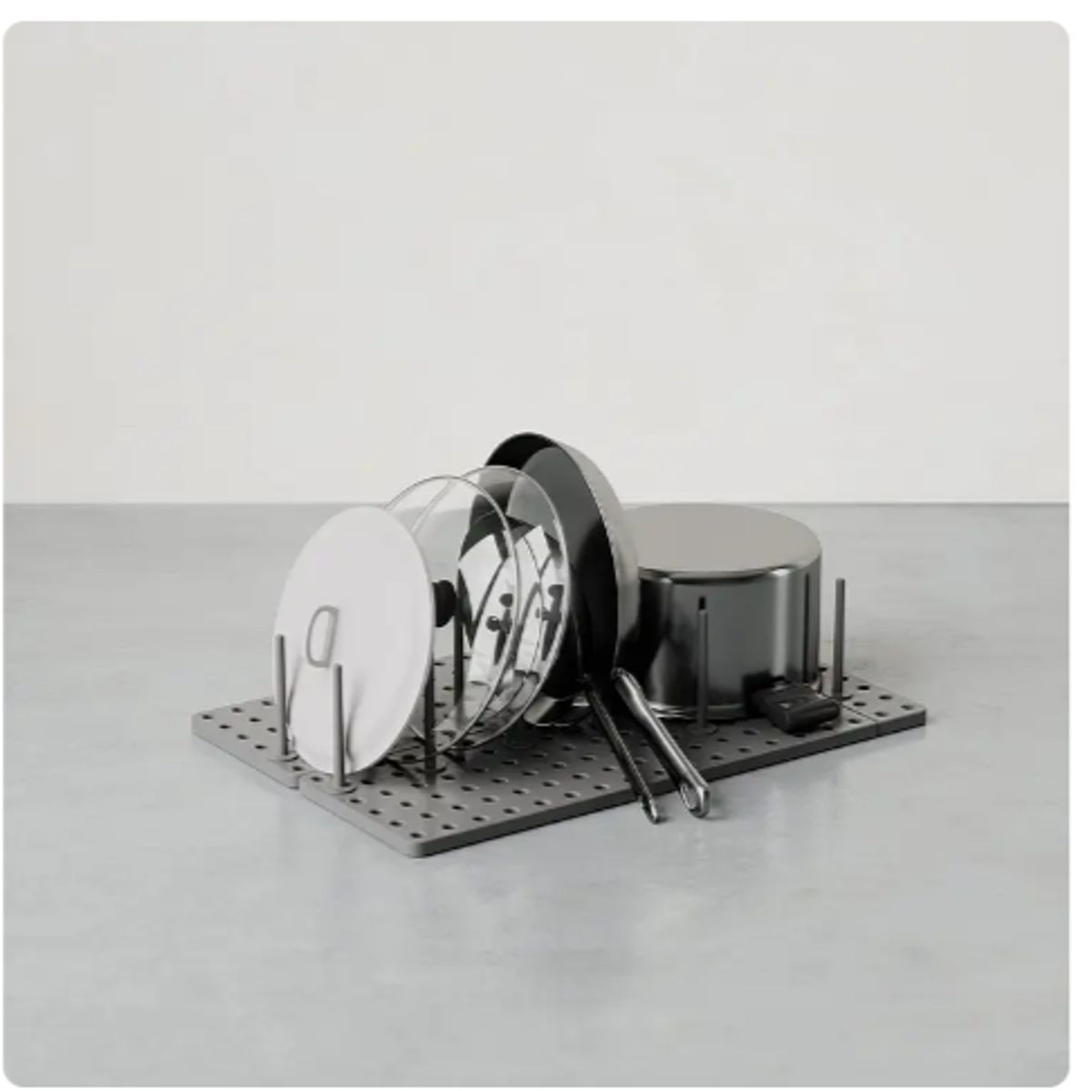 GENERICO - Set De 2 Estante Ajustable De Drenaje Cocina Tipo De Cajón