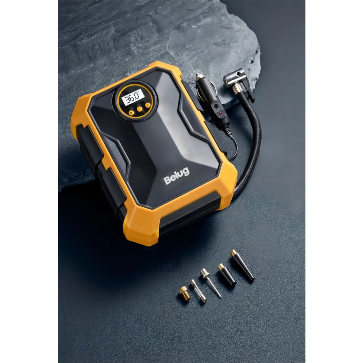 GENERICO - Compresor De Aire Portátil Digital DC Todo Neumático BELUG