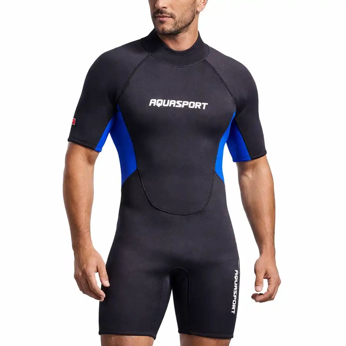 AQUASPORT - Traje Neopreno Shorty Aquasport Explorer Buceo Surf Snorkel L