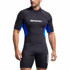 AQUASPORT - Traje Neopreno Shorty Explorer Buceo Surf Snorkel L