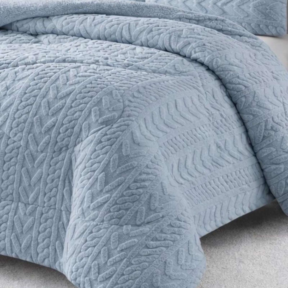 GENERICO - CHIPORRO CUBRECAMA PARA INVIERNO 2 PLAZAS DISEÑO 2026