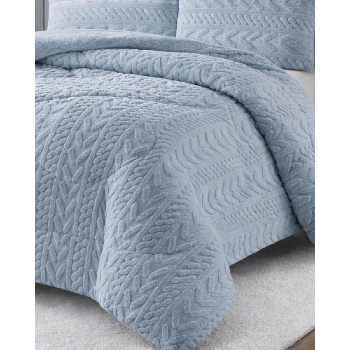 GENERICO - CHIPORRO CUBRECAMA PARA INVIERNO 2 PLAZAS DISEÑO 2026